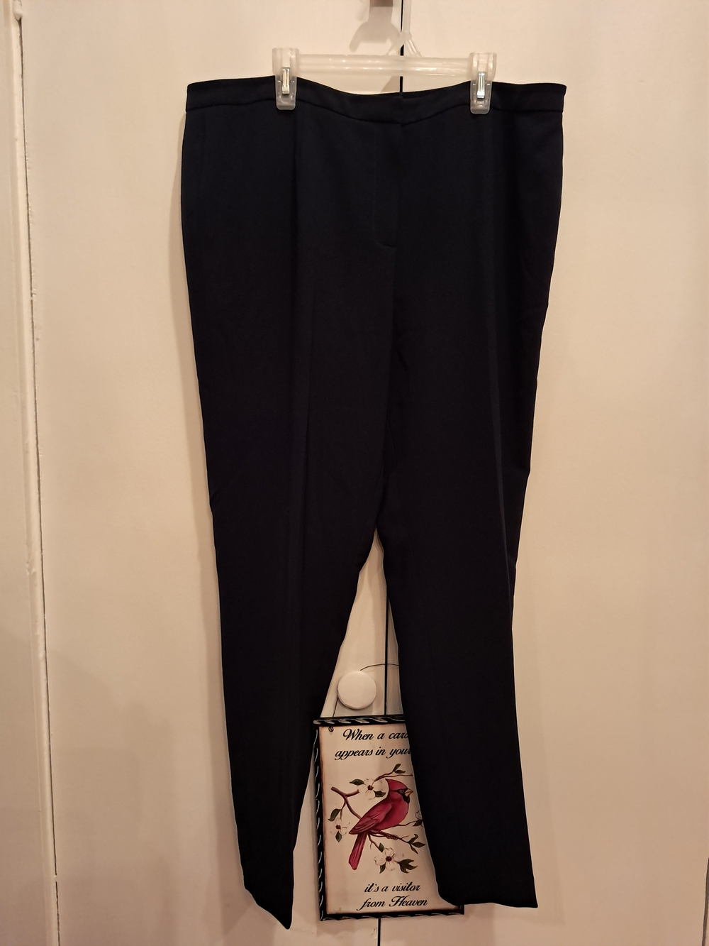 Doncaster Women's Black Straight-Leg Pants